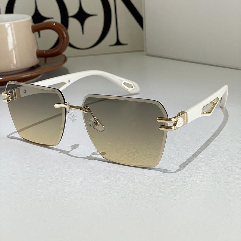Street Shooting Ins Trendy Trimming Sunglasses