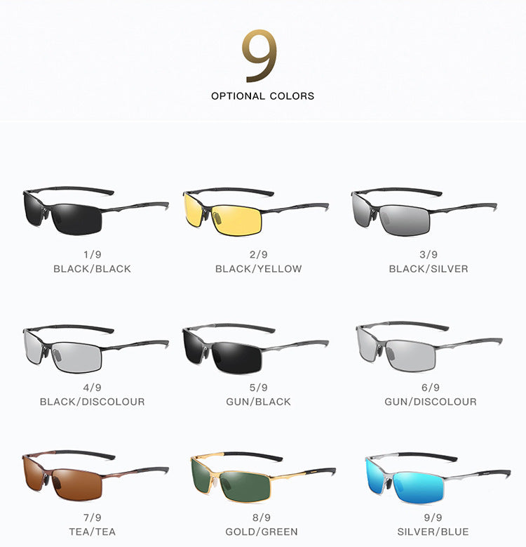 Men's Metal Sports Polarized Glasses Popular
