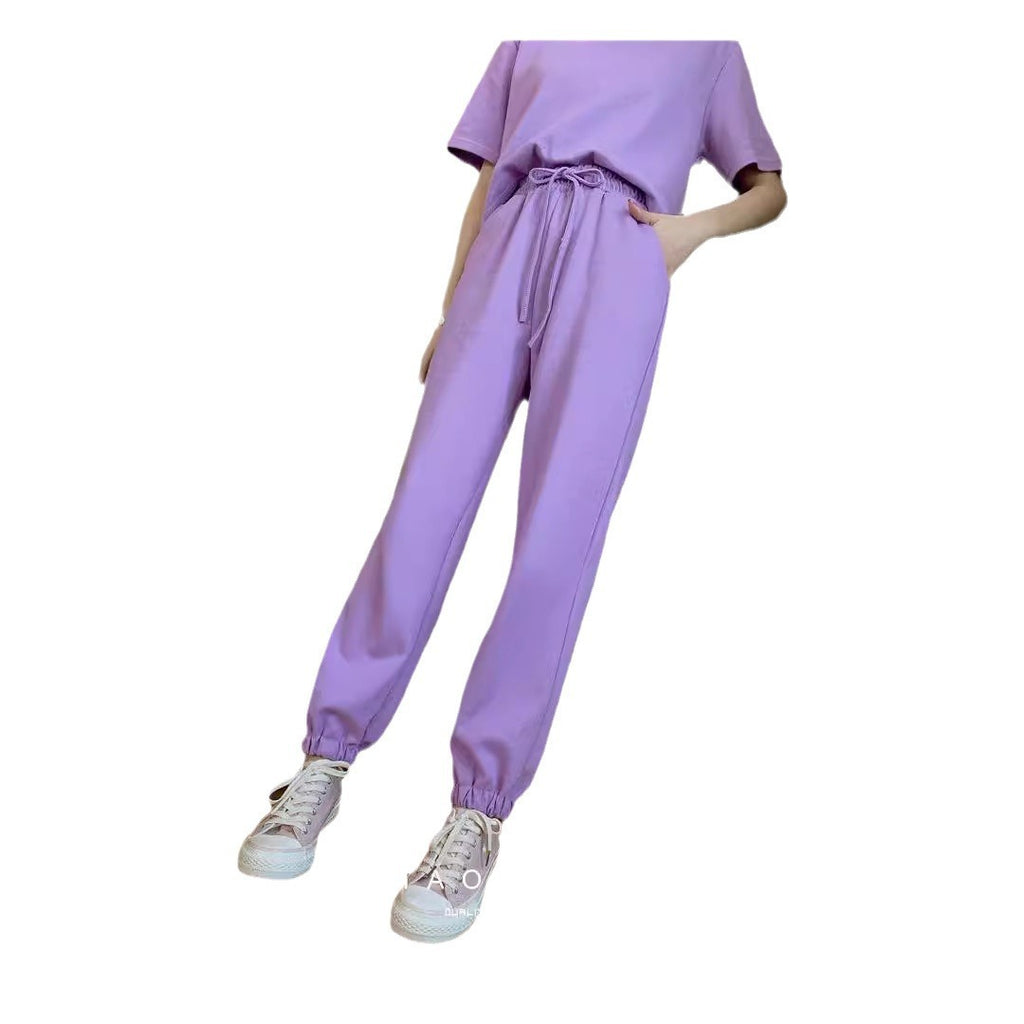Korean Style Two-Piece Sports Set