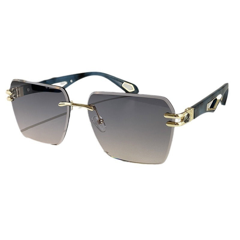 Street Shooting Ins Trendy Trimming Sunglasses
