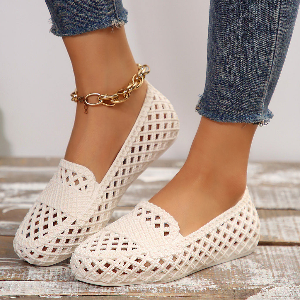 Mesh Breathable Outer Wear Leisure All-matching And Lightweight Women's Pumps