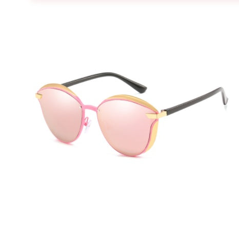 Metal polarized casual glasses