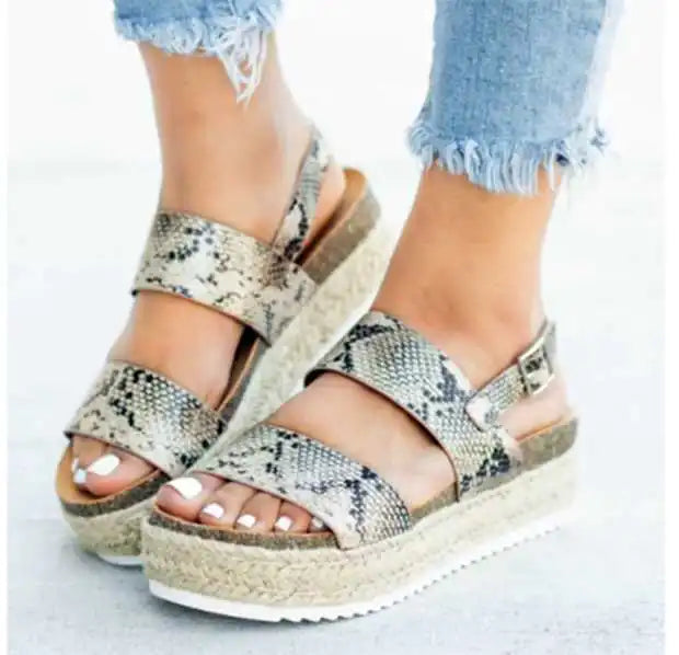 Plus Size Women's Platform High Heels Shoes