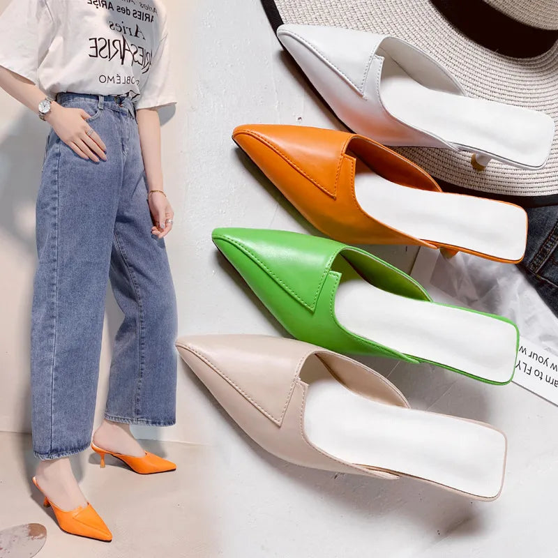 Pointed Stiletto High Heels