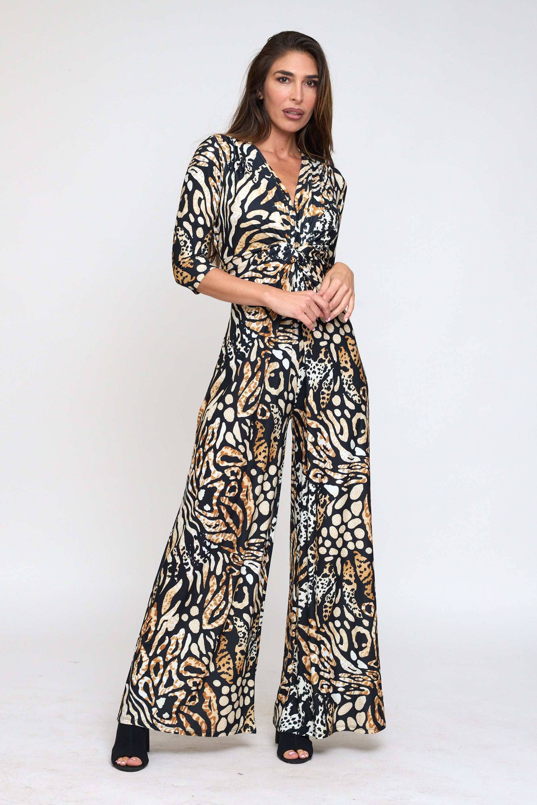 Mono nudo estampado animal print 2-0