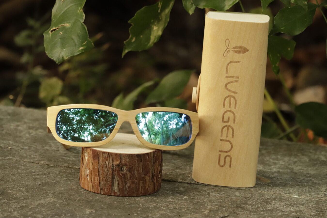 gafas de bambu livegens