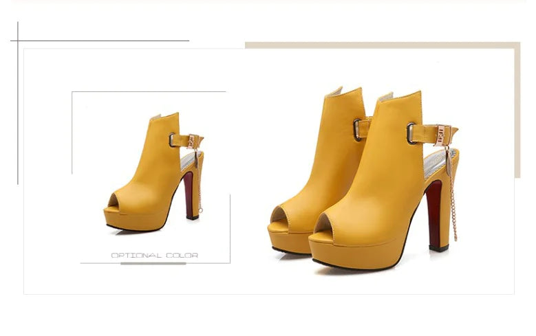 Stylish Women's Chunky Heels, Sandals, and High Heels