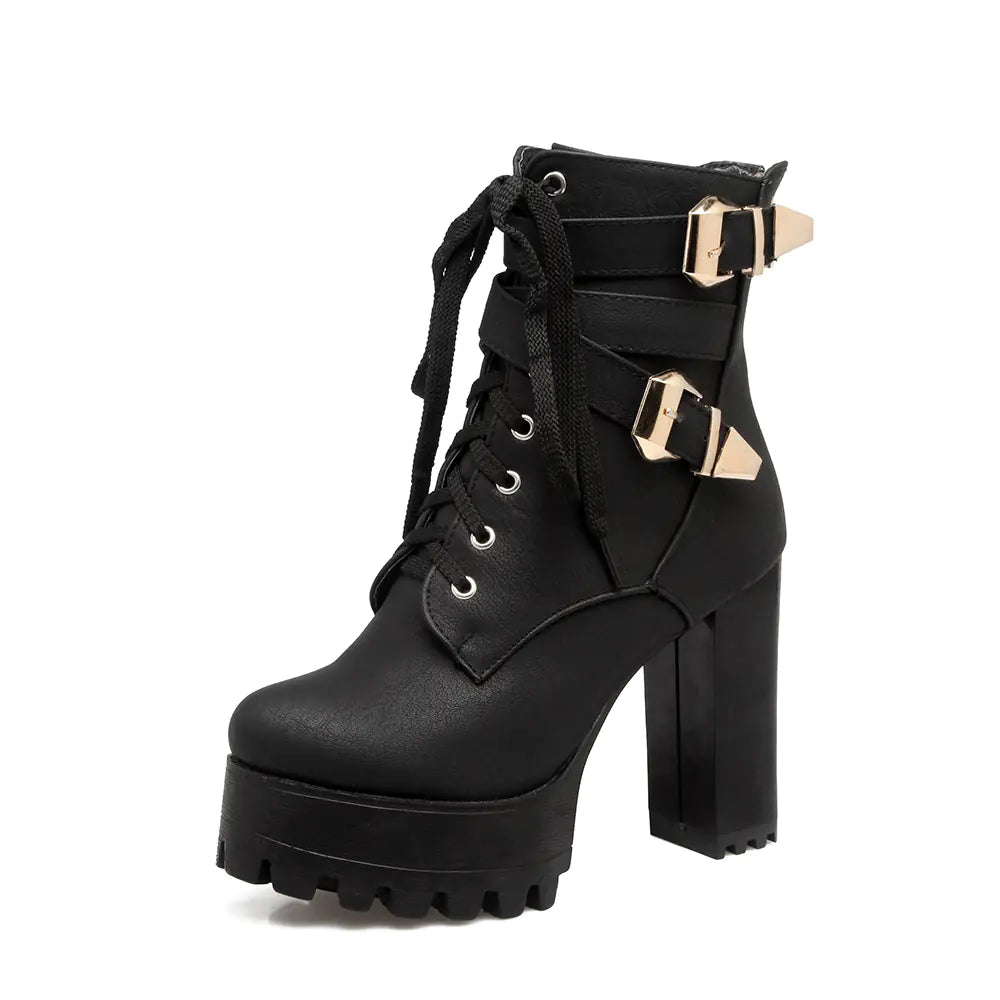 Martin Boots and High Heels for Women