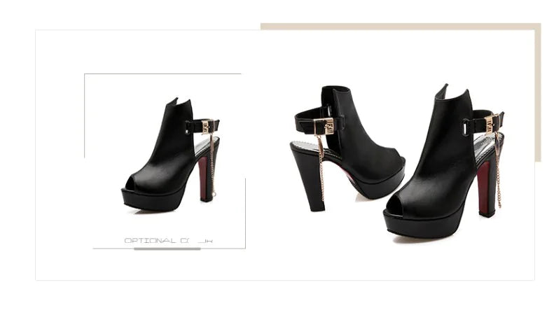 Stylish Women's Chunky Heels, Sandals, and High Heels
