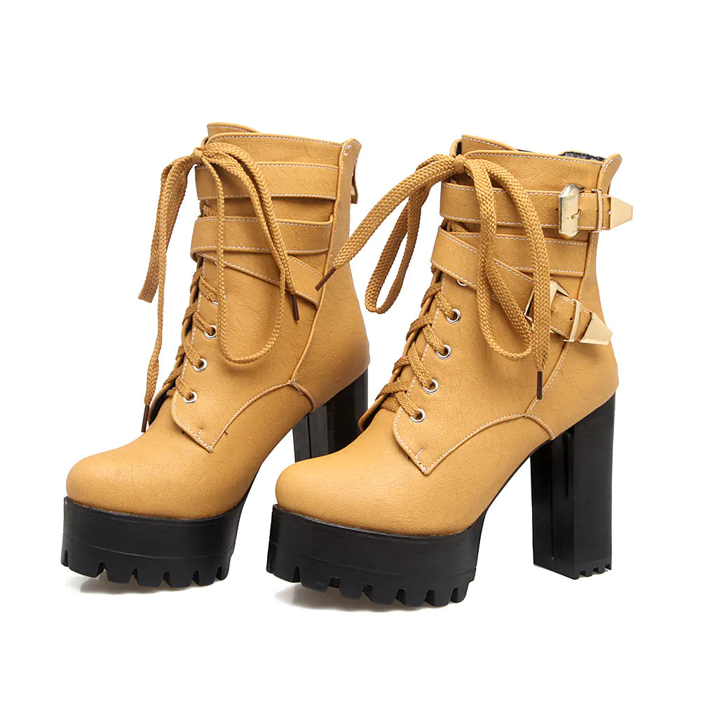 Martin Boots and High Heels for Women