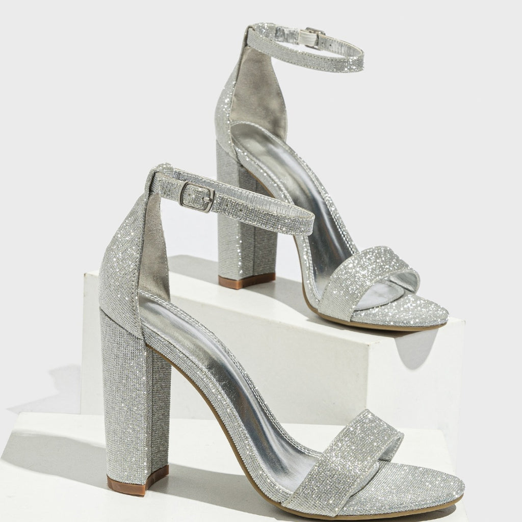Chunky Heel Sandals Fashion European And American Style High Heel Sandals Women's Classy Shoes