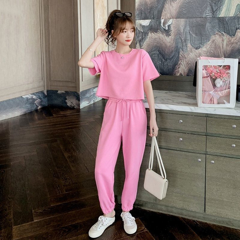 Korean Style Two-Piece Sports Set