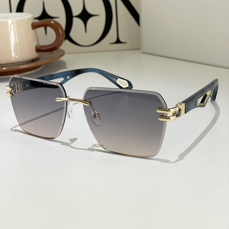 Street Shooting Ins Trendy Trimming Sunglasses