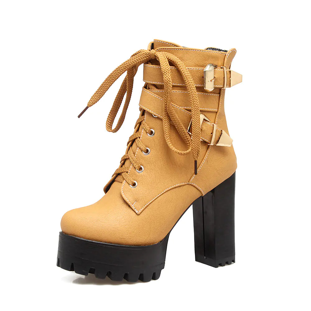 Martin Boots and High Heels for Women