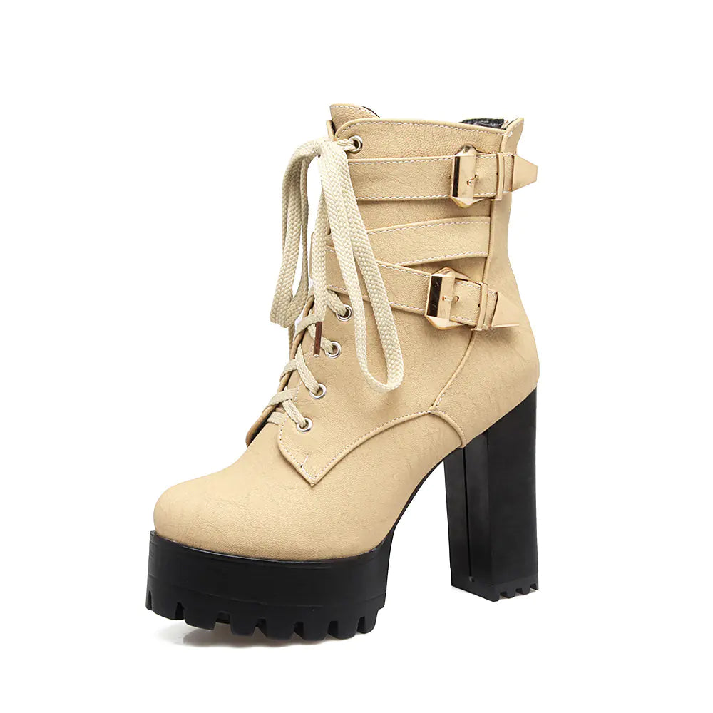 Martin Boots and High Heels for Women