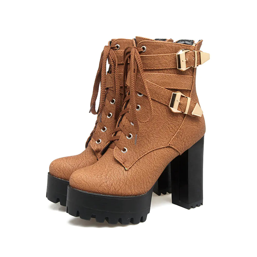 Martin Boots and High Heels for Women