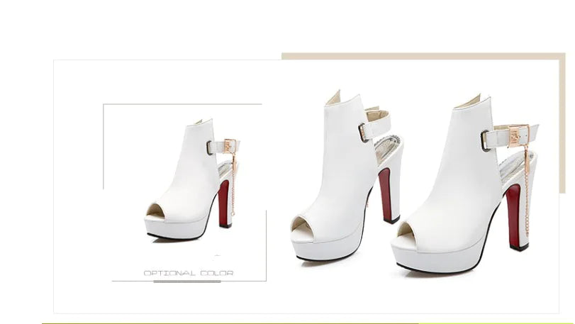 Stylish Women's Chunky Heels, Sandals, and High Heels